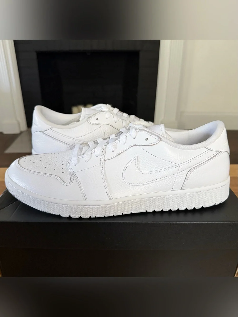 Air Jordan 1 Low Golf “Triple White” - Mens Size 14 - (DD9315-101)